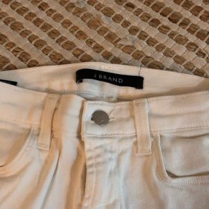 Like new J BRAND White Skinny jeans